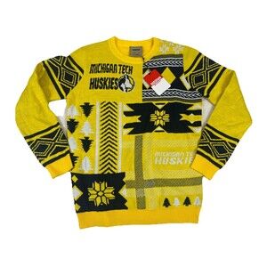 Bardown Michigan Tech University Huskies Sweatshirt Men's Small  New NWT